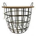 Pomieszczenia :: salon :: Stolik Cut metal/drewno