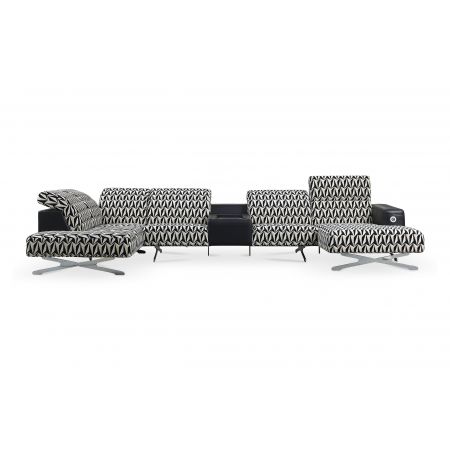 Marki :: GKI Design :: ArQueen narożnik X1ZP/1,5/stolik+lacobel+kubki /1,5 /1,5OTM