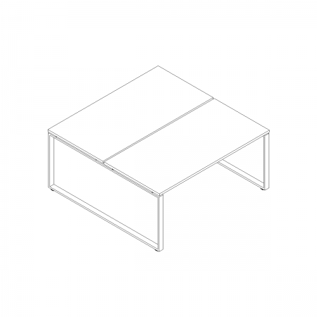 Meble :: Biurka :: Ogi Q biurko typu bench 180 cm - BOQ35
