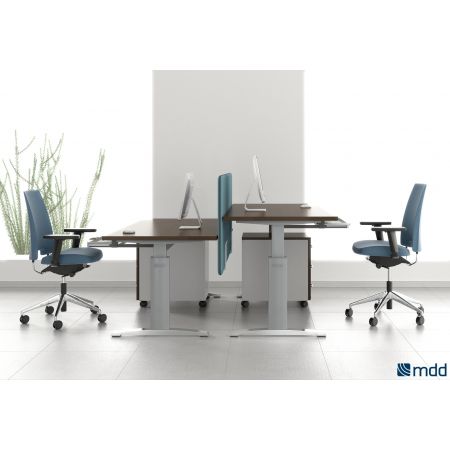 Meble :: Biurka :: Ergonomic Master biurko z manualną regulacją wysokości 120 cm - BR02R