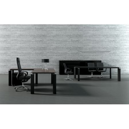 Meble :: Biurka :: Crystal biurko z blatem płytowym 180 cm - AE5