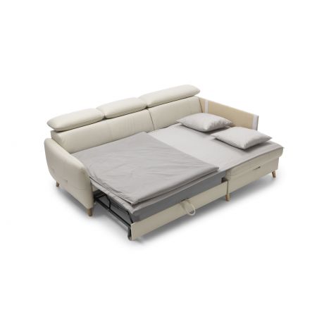 Marki :: Etap Sofa :: Hugo narożnik 2F-OTM/BK z funkcją spania