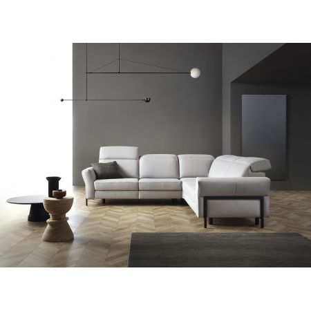 Marki :: Etap Sofa :: Mellow narożnik 3RFele-E-2,5F z podwójnym relaksem elektrycznym i funkcją spania