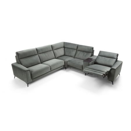Marki :: Bydgoskie Meble :: Legato Narożnik 3F-TE-1,5-MP-1,5RF z funkcją spania i relaksem