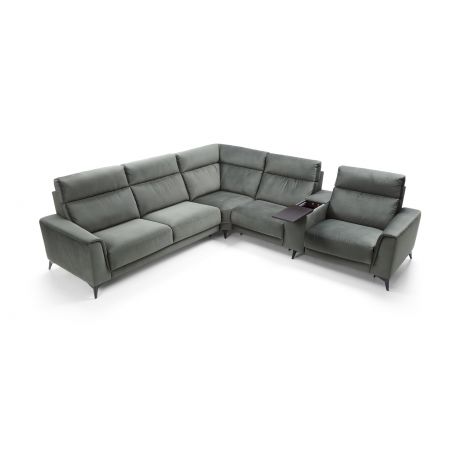 Marki :: Bydgoskie Meble :: Legato Narożnik 3F-TE-1,5-MP-1,5RF z funkcją spania i relaksem