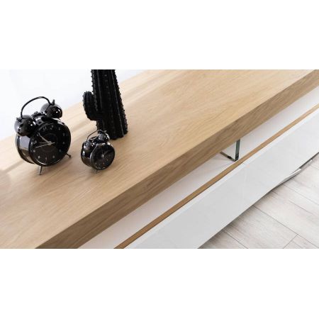 Marki :: Lissy :: Rimini Standard szafka RTV 150 - noga/stal szlifowana