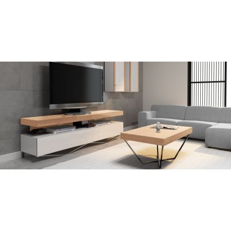 Marki :: Lissy :: Rimini Standard :: Rimini Standard szafka RTV 240 - noga/stal szlifowana