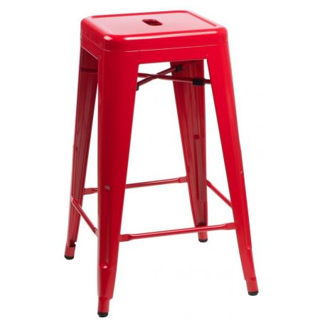 Meble :: Hokery :: Paris 75cm hoker - czerwony